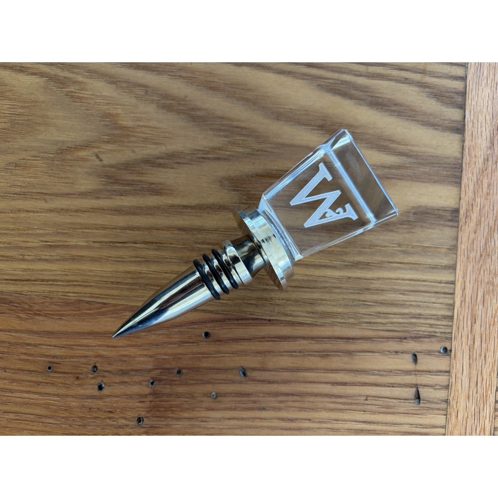 Cypress‎ Home Monogram "W" Crystal Wine Stopper - Hostess Gift